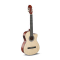 GEWA Music Chitarra Classica Elettroacustica Cutaway Natural