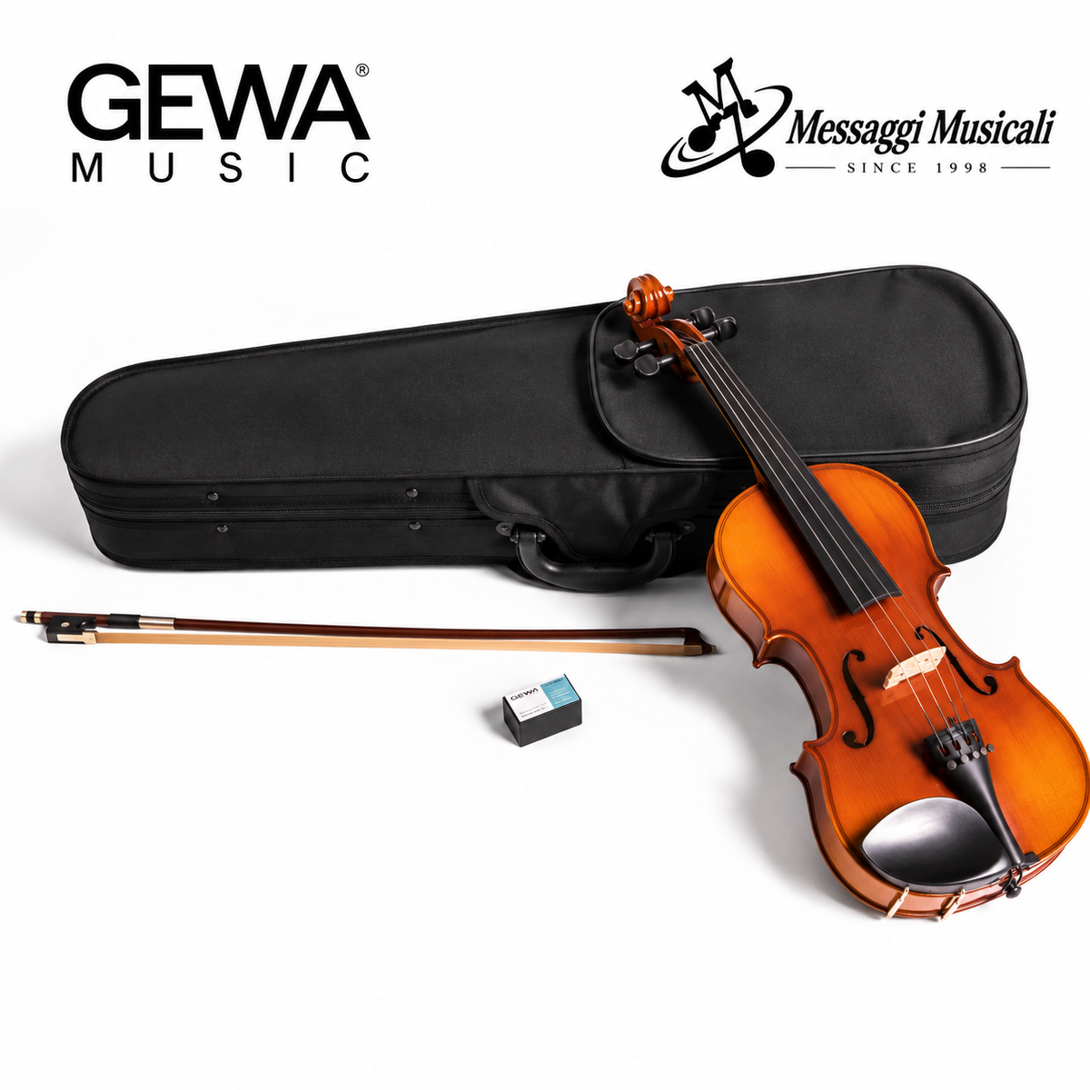 GEWA PURE – Set Violino 4/4 Completo con Archetto e Custodia